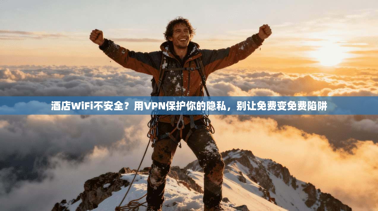 酒店WiFi不安全？用VPN保护你的隐私，别让免费变免费陷阱