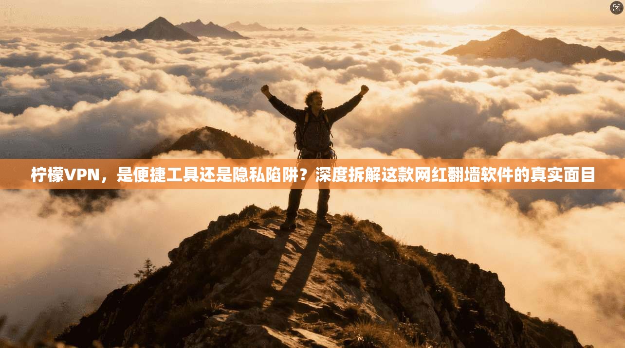 柠檬VPN，是便捷工具还是隐私陷阱？深度拆解这款网红翻墙软件的真实面目