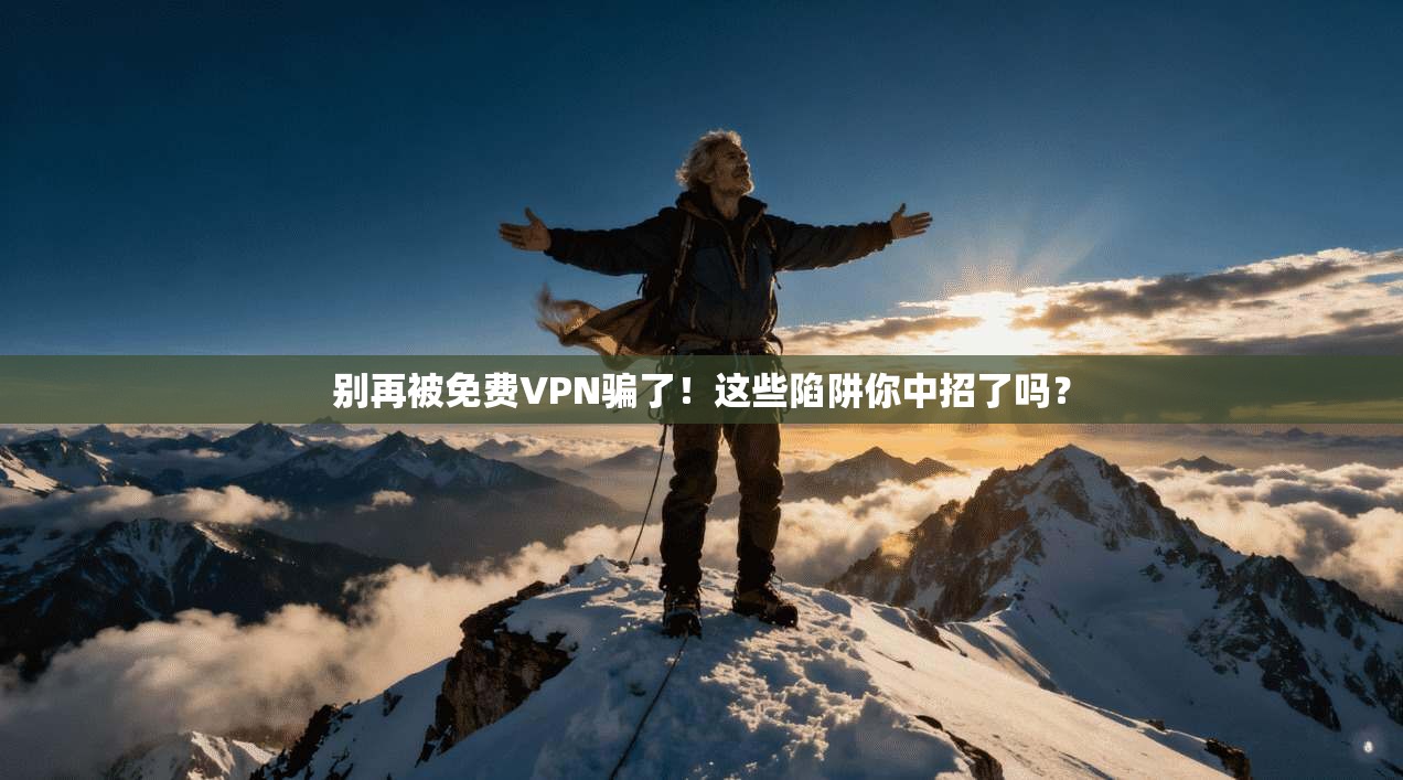 别再被免费VPN骗了！这些陷阱你中招了吗？