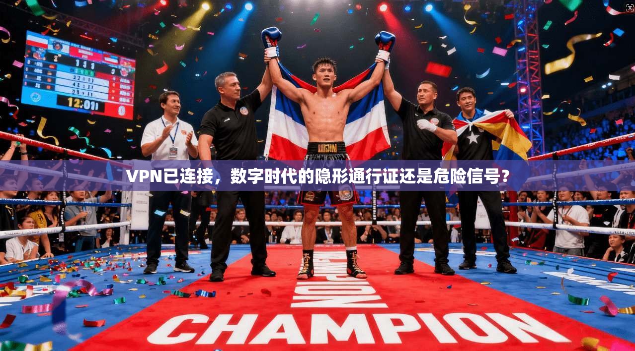 VPN已连接,数字时代的隐形通行证还是危险信号?