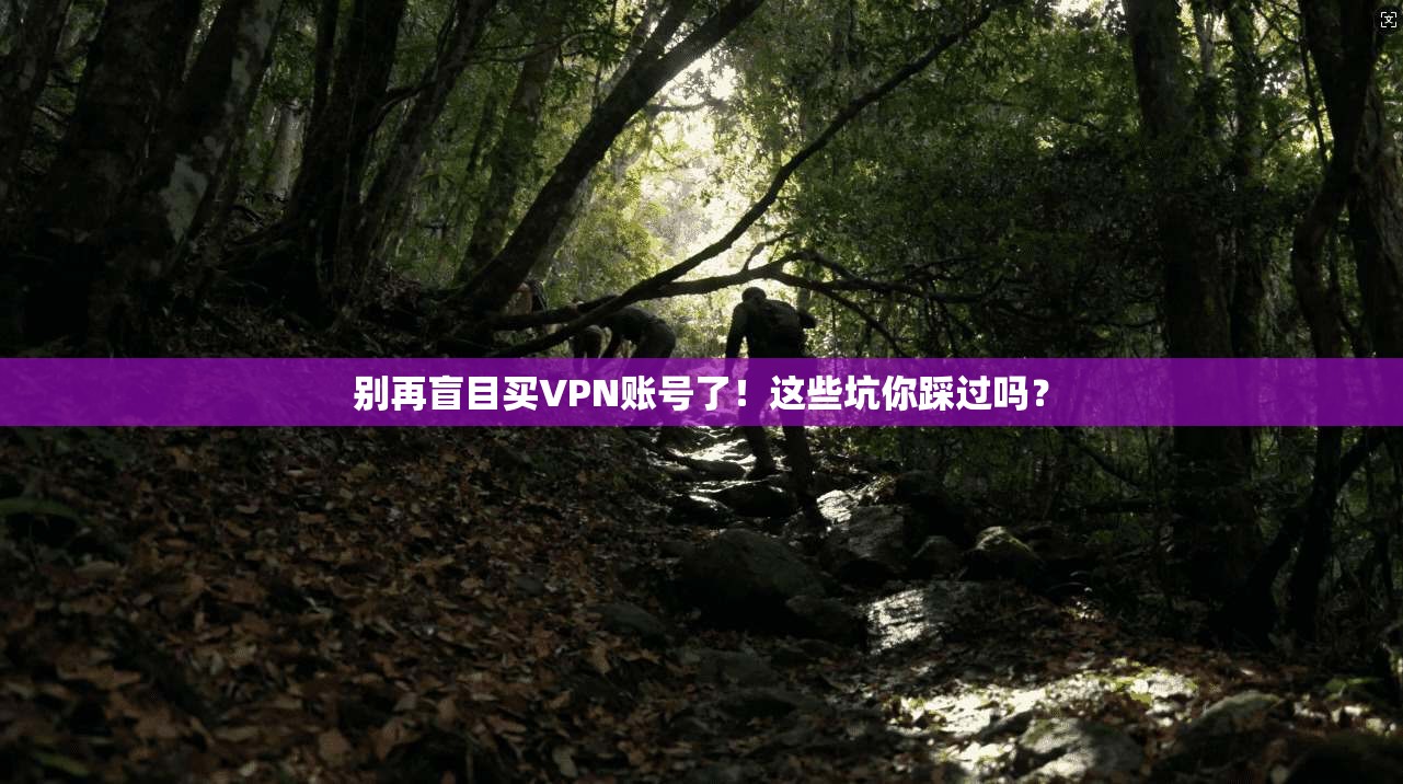 别再盲目买VPN账号了！这些坑你踩过吗？