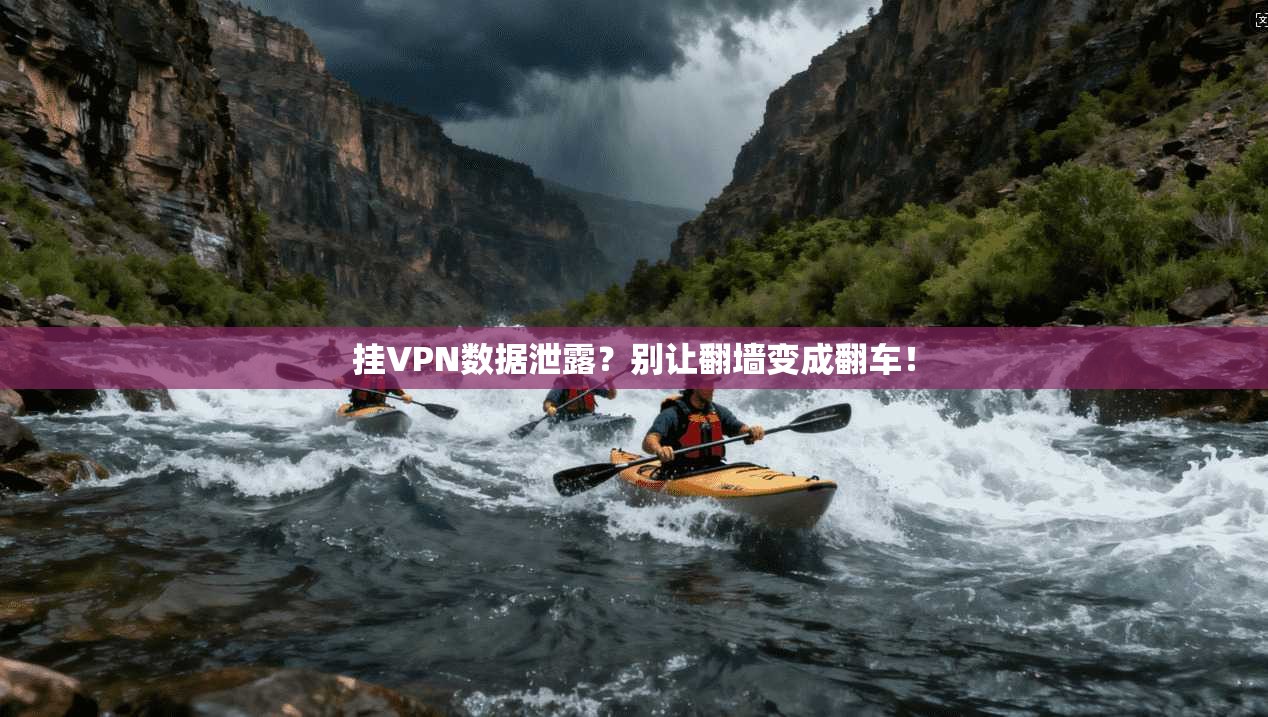 挂VPN数据泄露？别让翻墙变成翻车！