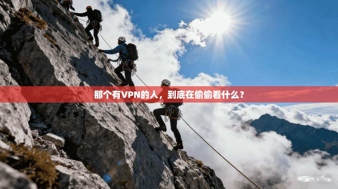 那个有VPN的人，到底在偷偷看什么？