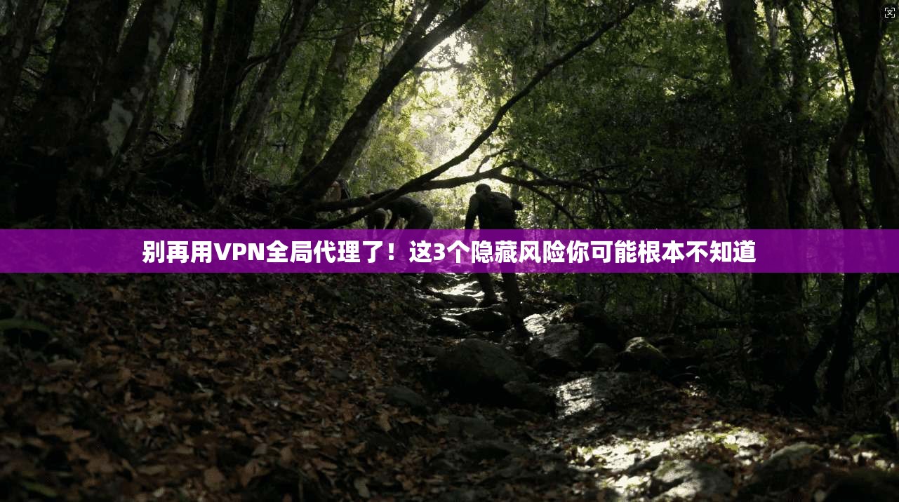 别再用VPN全局代理了!这3个隐藏风险你可能根本不知道