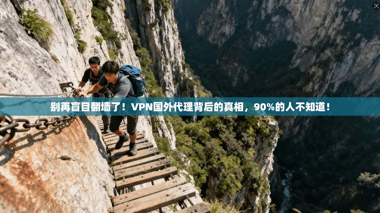 别再盲目翻墙了！VPN国外代理背后的真相，90%的人不知道！