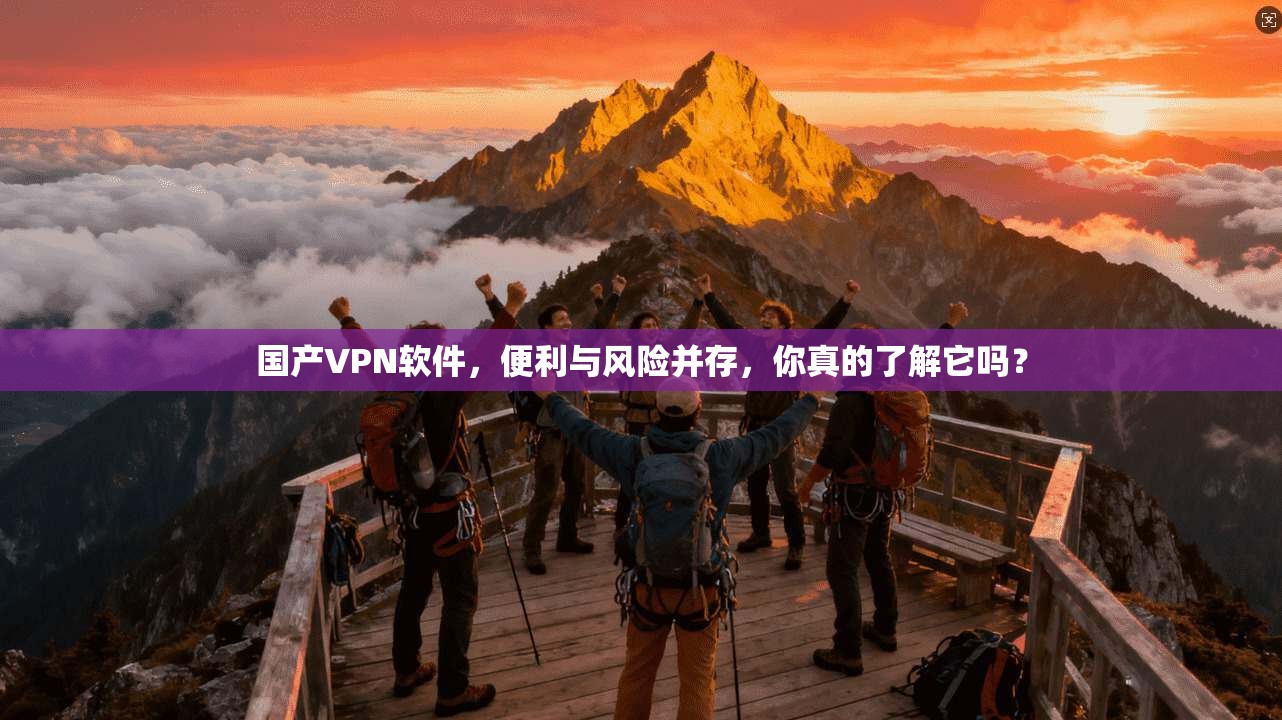 国产VPN软件，便利与风险并存，你真的了解它吗？
