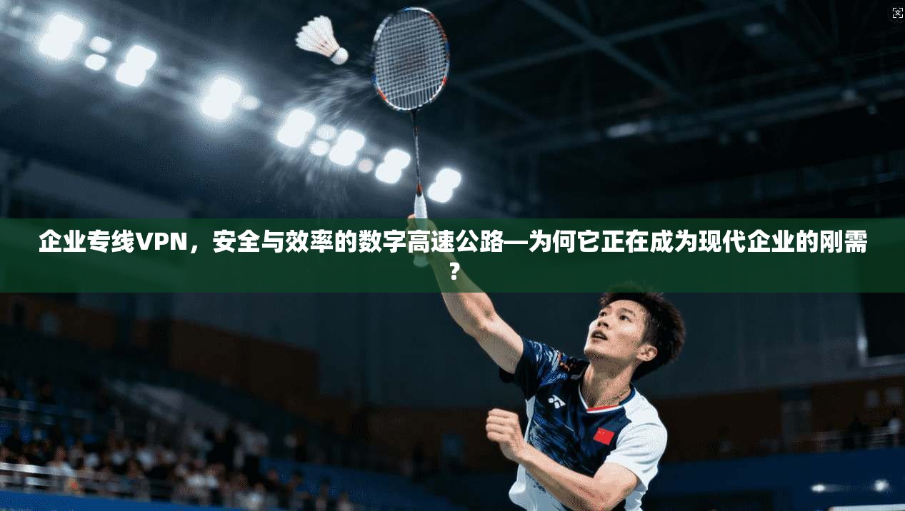 企业专线VPN,安全与效率的数字高速公路—为何它正在成为现代企业的刚需?