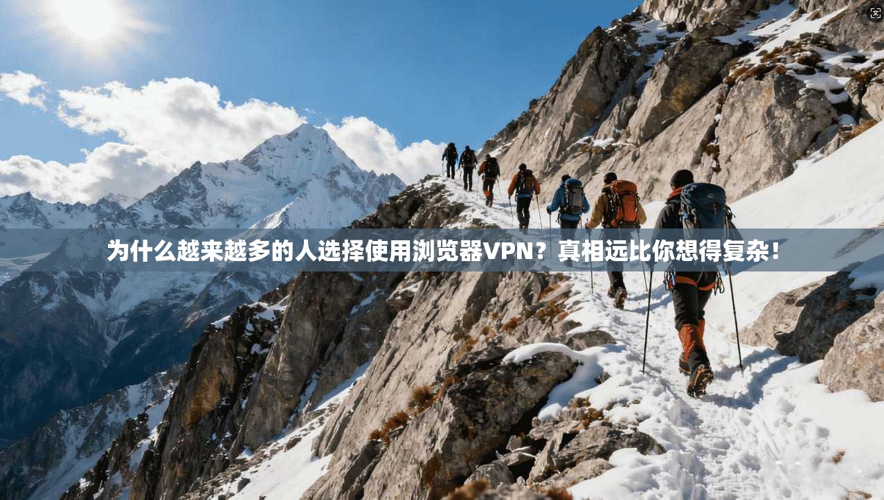 为什么越来越多的人选择使用浏览器VPN？真相远比你想得复杂！