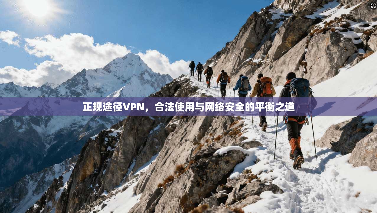 正规途径VPN,合法使用与网络安全的平衡之道