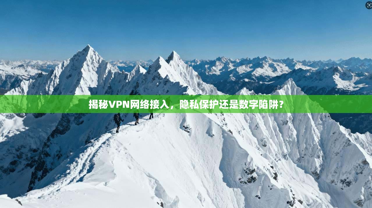 揭秘VPN网络接入,隐私保护还是数字陷阱?