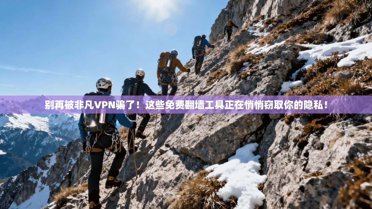 别再被非凡VPN骗了!这些免费翻墙工具正在悄悄窃取你的隐私!