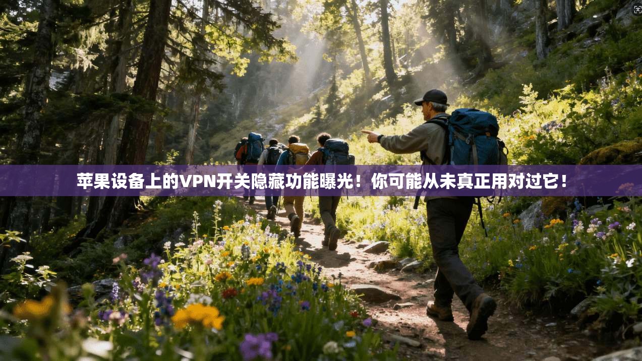 苹果设备上的VPN开关隐藏功能曝光!你可能从未真正用对过它!