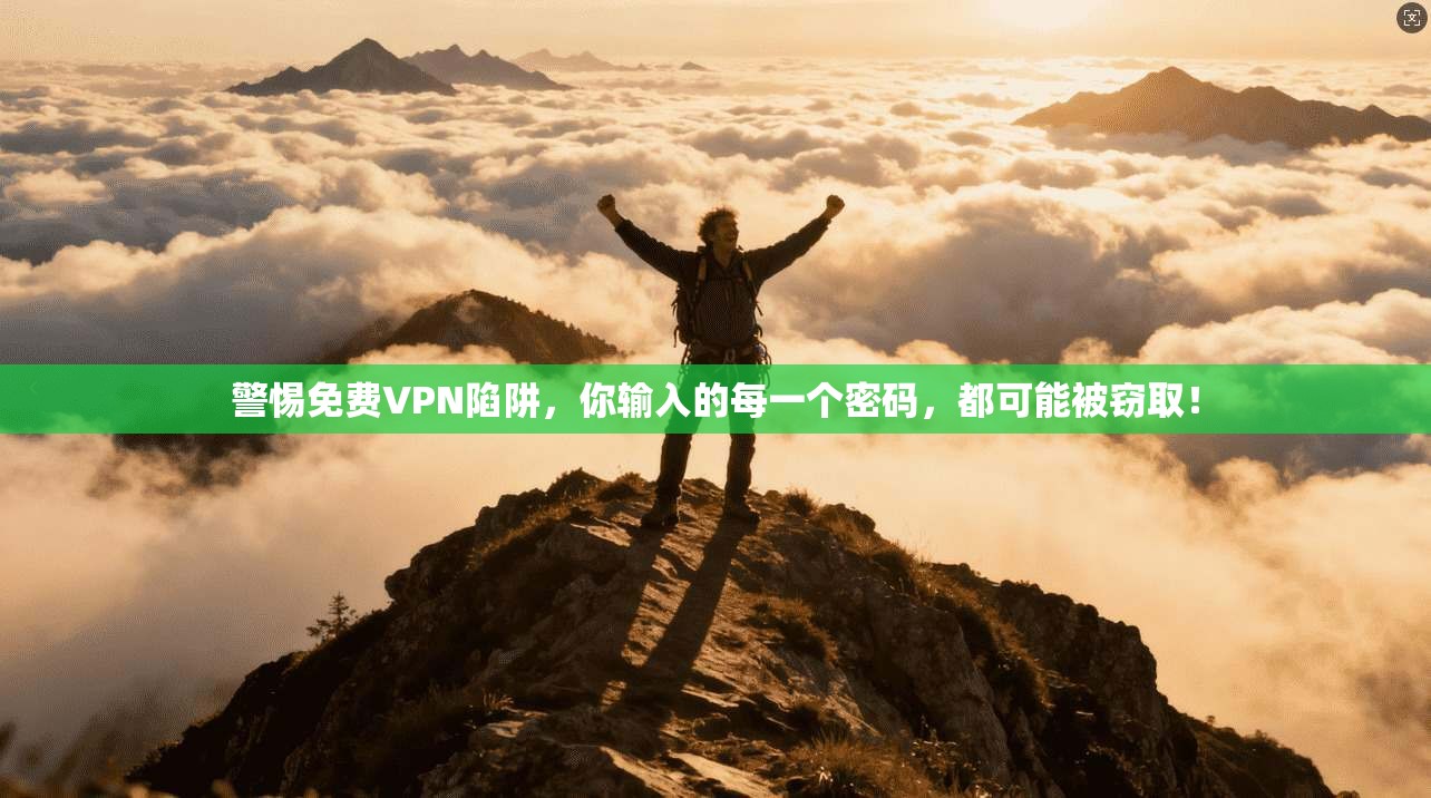 警惕免费VPN陷阱，你输入的每一个密码，都可能被窃取！