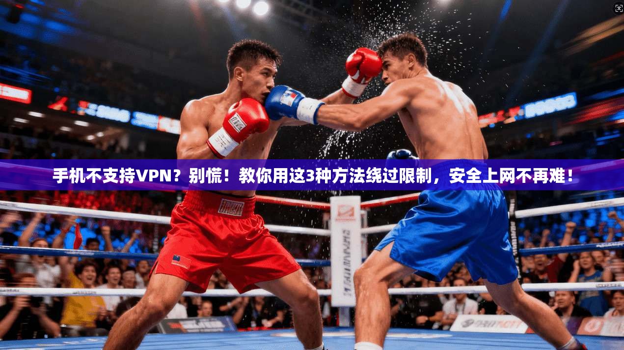 手机不支持VPN？别慌！教你用这3种方法绕过限制，安全上网不再难！