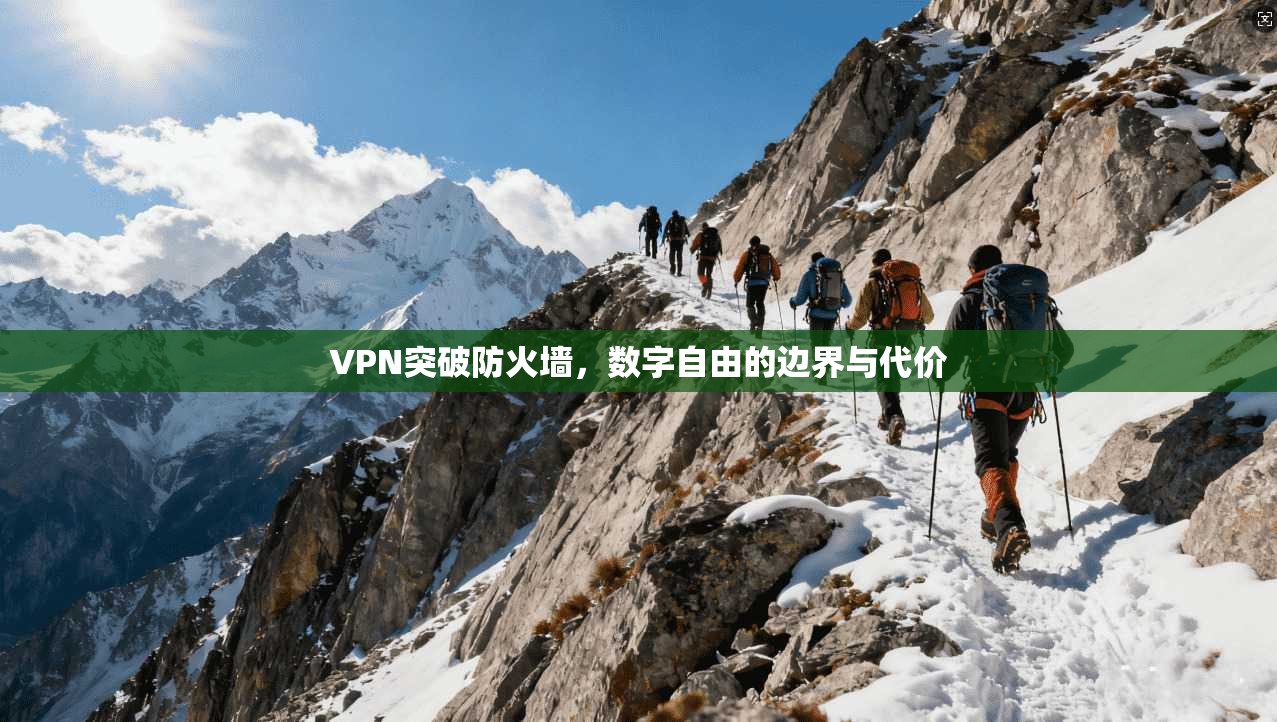 VPN突破防火墙,数字自由的边界与代价