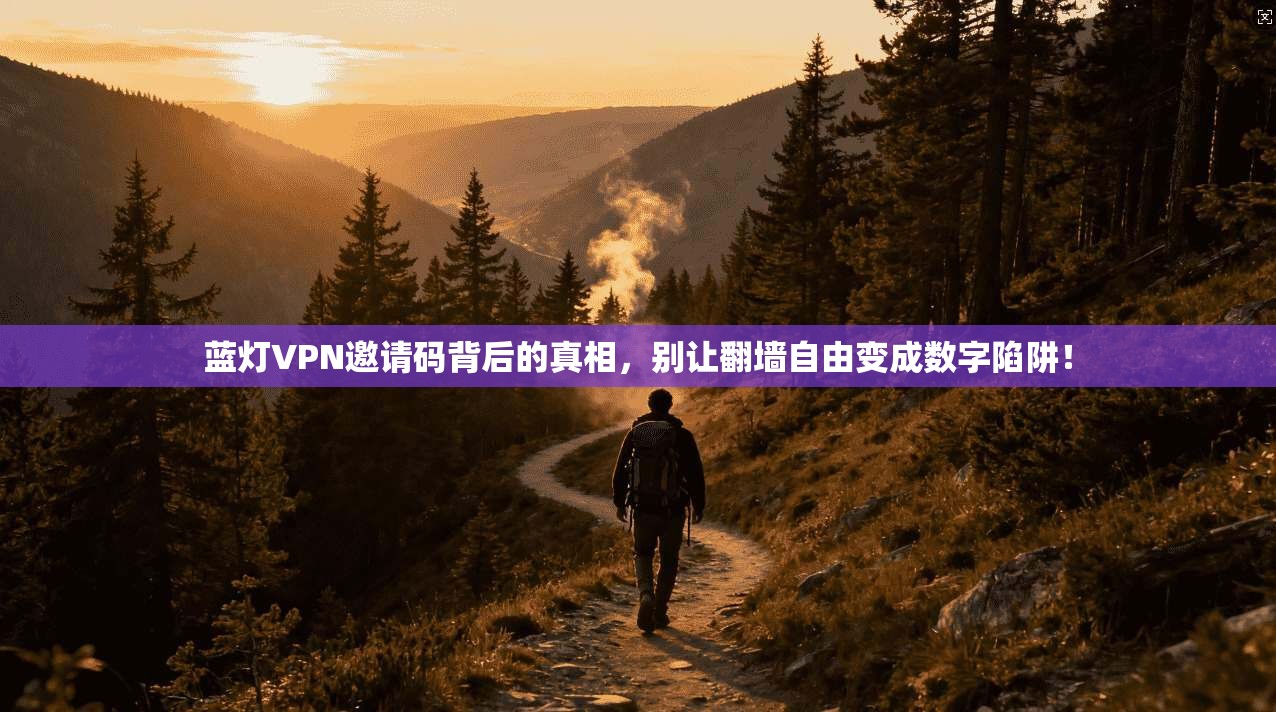 蓝灯VPN邀请码背后的真相,别让翻墙自由变成数字陷阱!