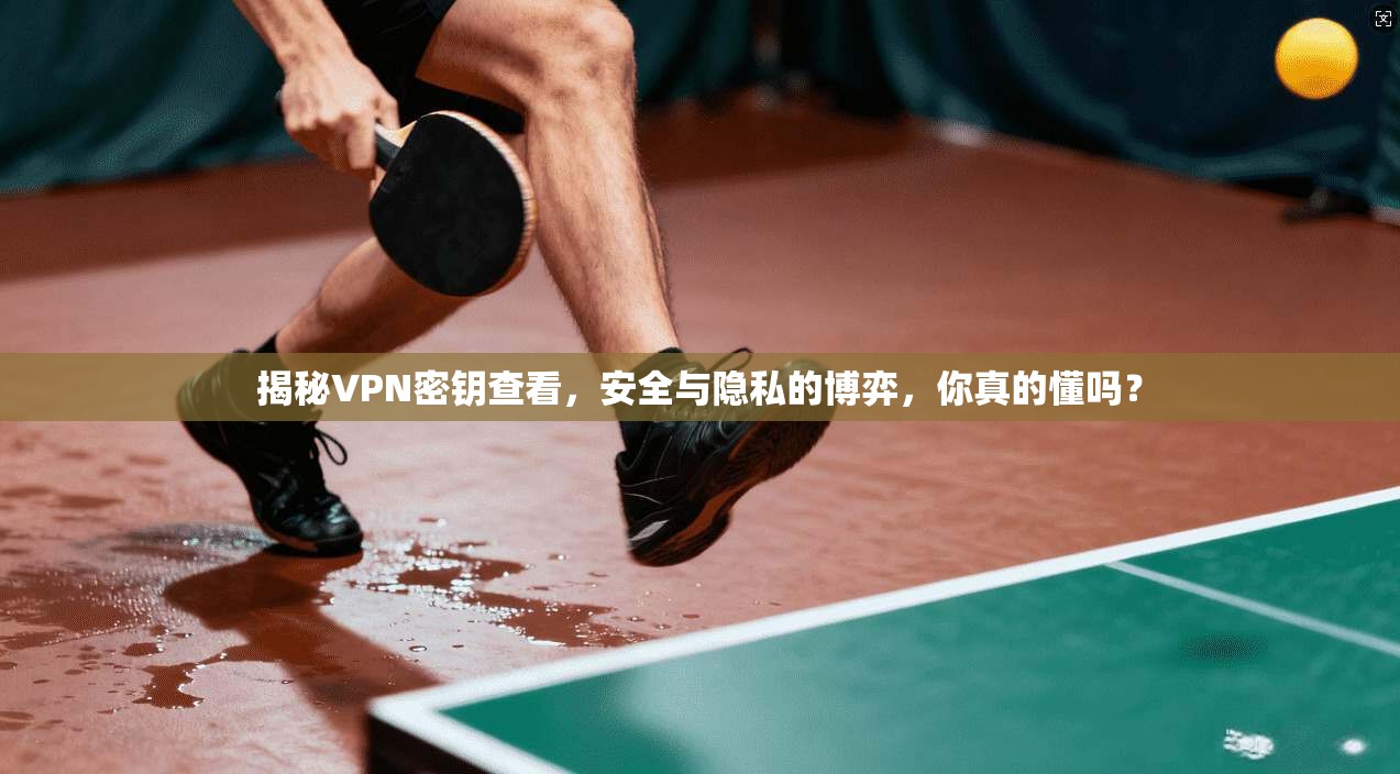 揭秘VPN密钥查看，安全与隐私的博弈，你真的懂吗？