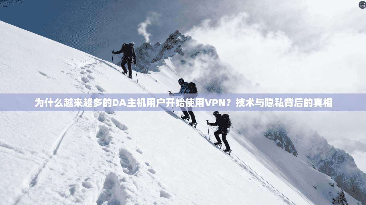 为什么越来越多的DA主机用户开始使用VPN?技术与隐私背后的真相