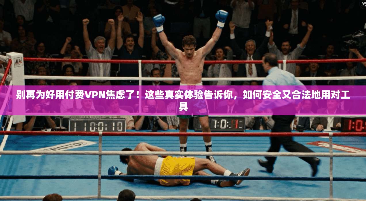 别再为好用付费VPN焦虑了！这些真实体验告诉你，如何安全又合法地用对工具
