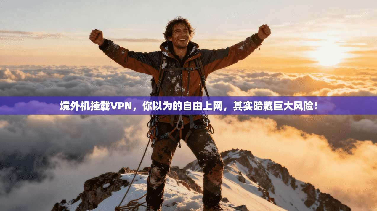 境外机挂载VPN，你以为的自由上网，其实暗藏巨大风险！