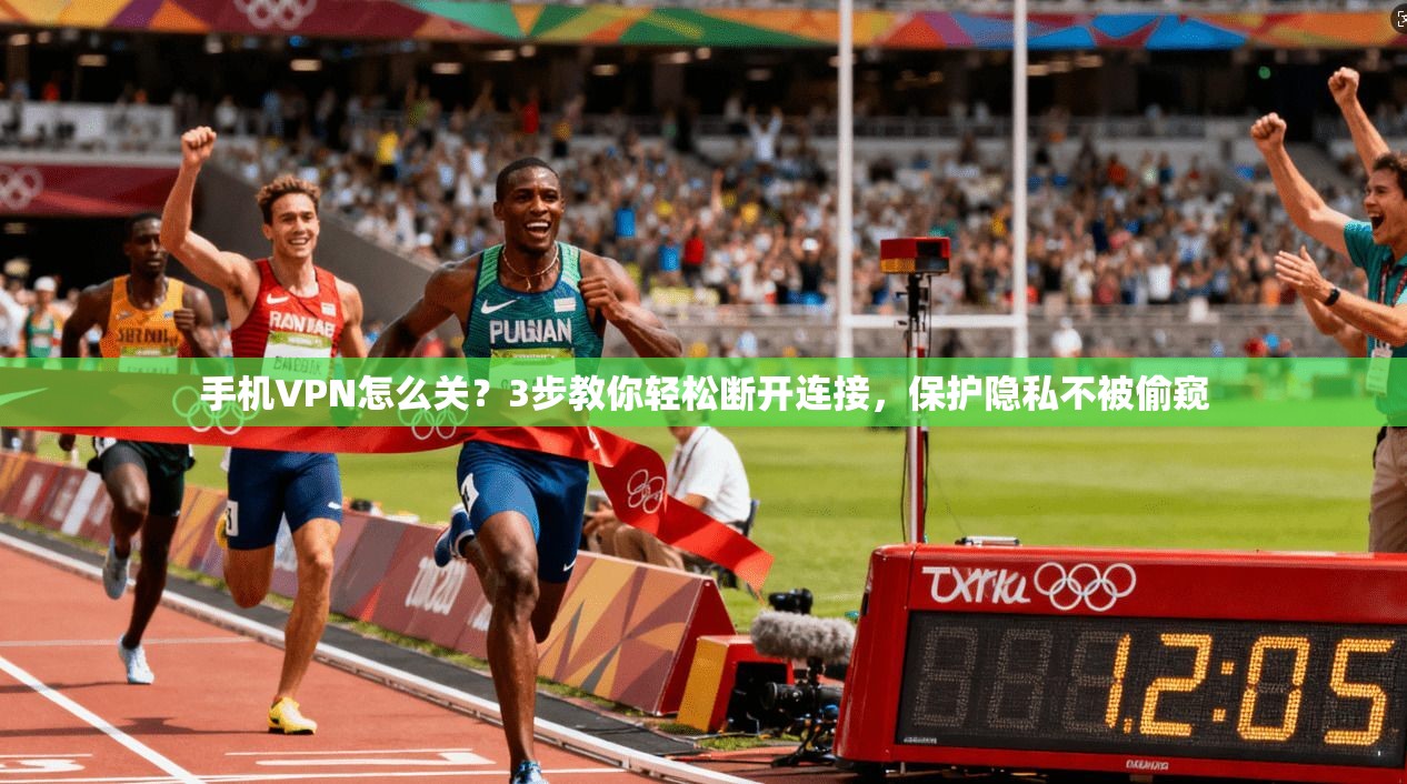 手机VPN怎么关?3步教你轻松断开连接,保护隐私不被偷窥