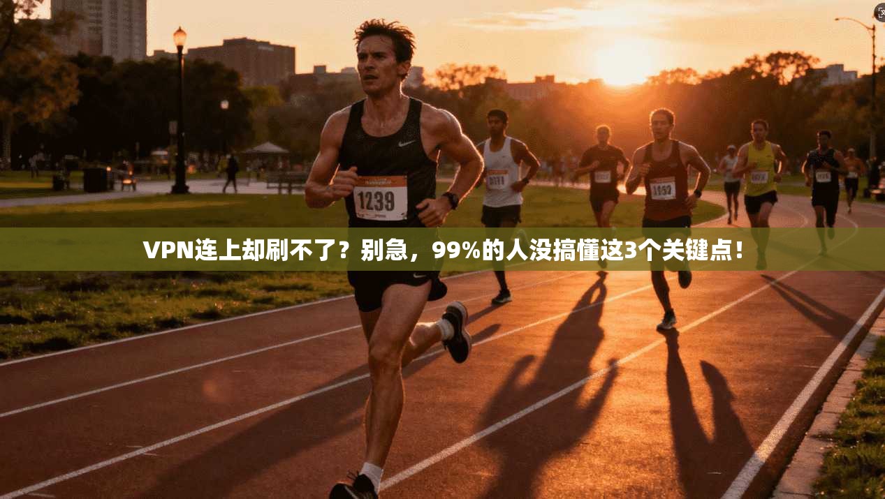 VPN连上却刷不了?别急,99%的人没搞懂这3个关键点!