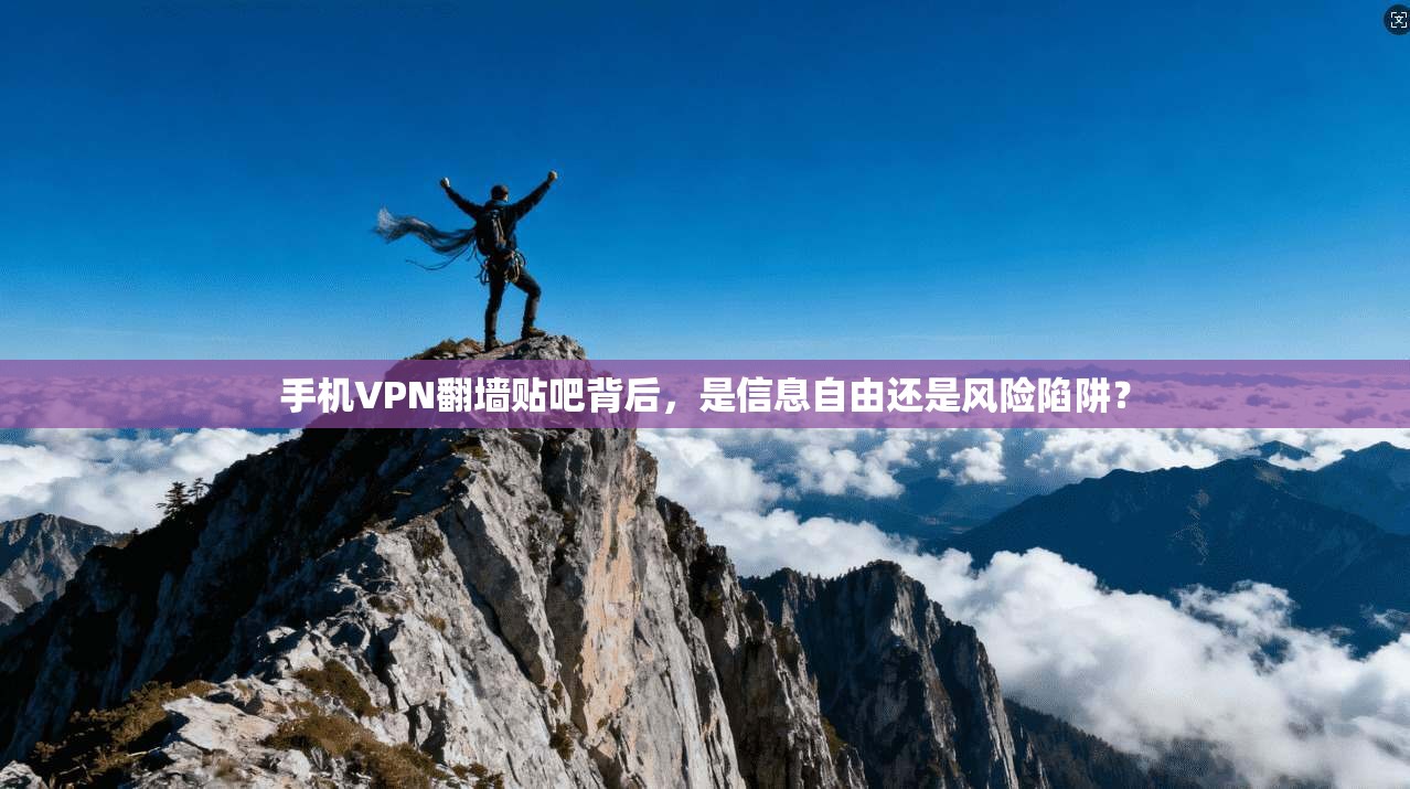 手机VPN翻墙贴吧背后,是信息自由还是风险陷阱?