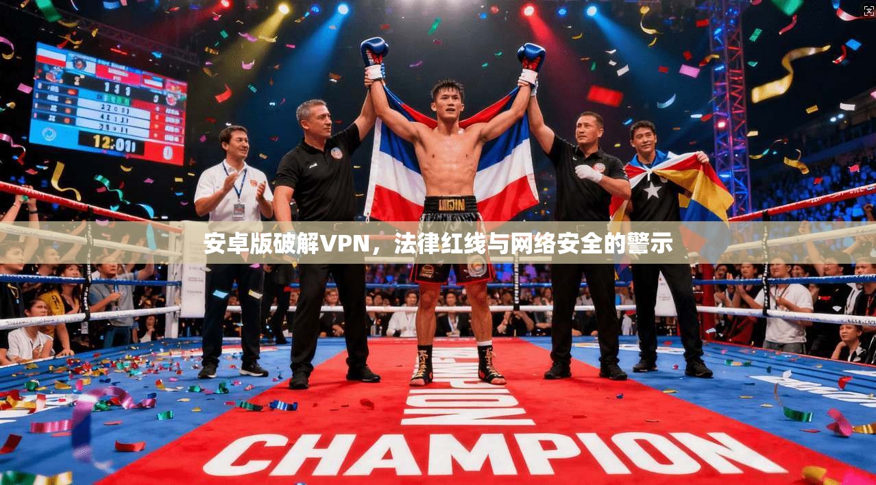 安卓版破解VPN,法律红线与网络安全的警示