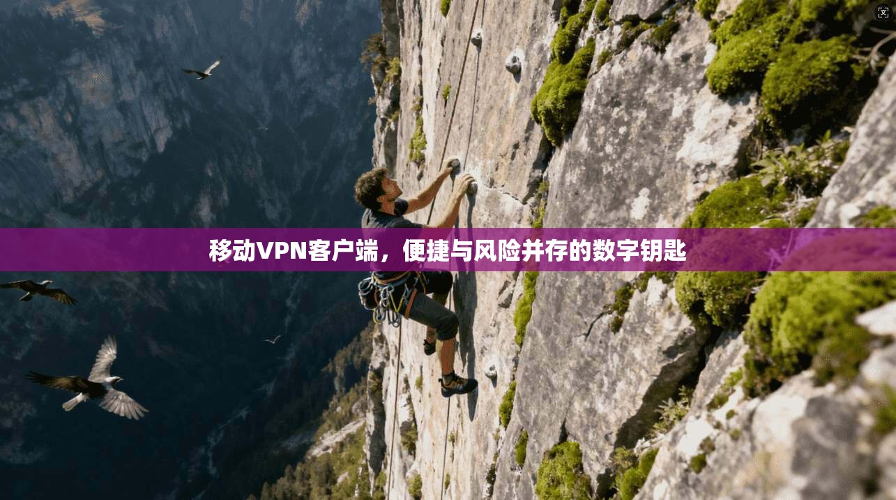 移动VPN客户端,便捷与风险并存的数字钥匙