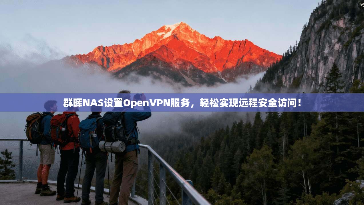 群晖NAS设置OpenVPN服务，轻松实现远程安全访问！