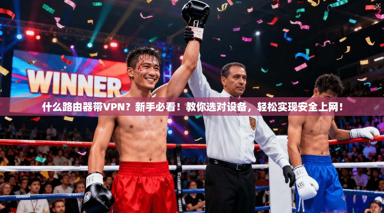 什么路由器带VPN？新手必看！教你选对设备，轻松实现安全上网！