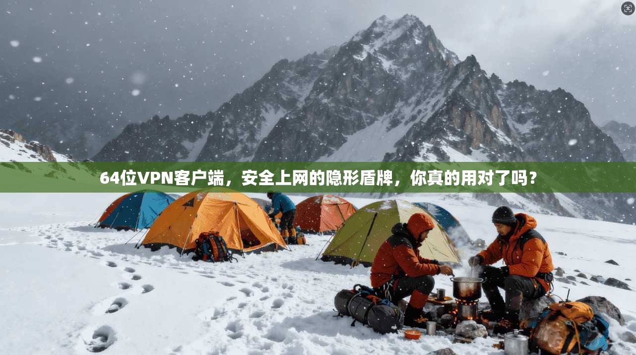 64位VPN客户端，安全上网的隐形盾牌，你真的用对了吗？