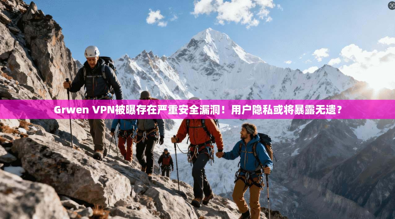 Grwen VPN被曝存在严重安全漏洞！用户隐私或将暴露无遗？