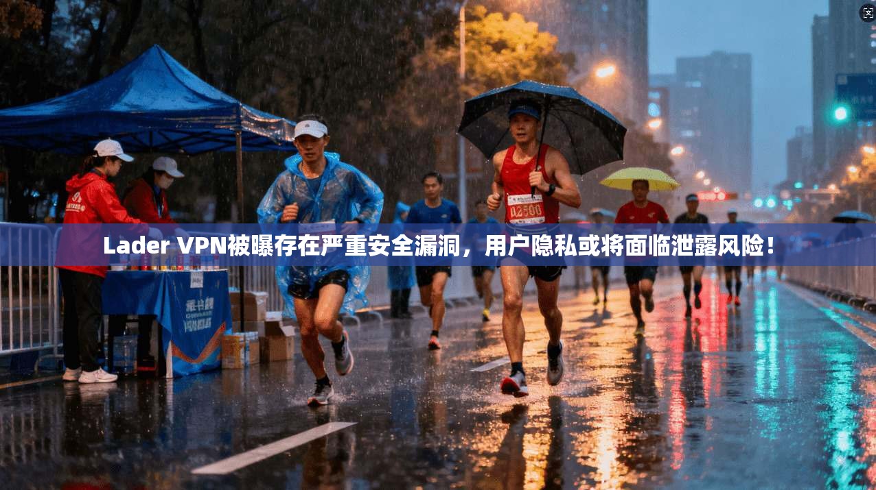 Lader VPN被曝存在严重安全漏洞，用户隐私或将面临泄露风险！