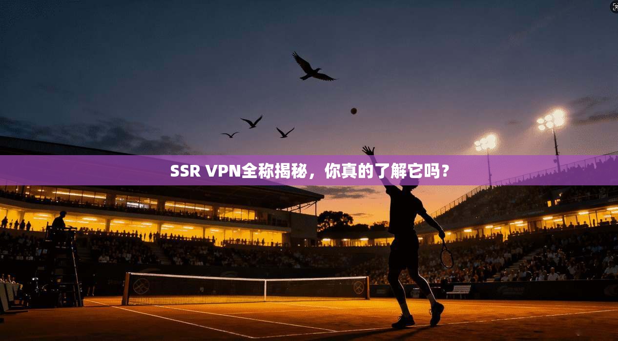 SSR VPN全称揭秘，你真的了解它吗？