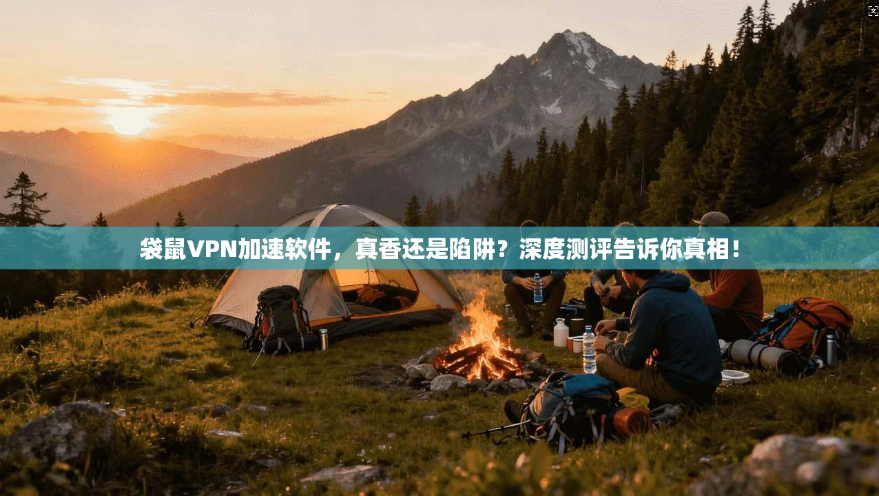 袋鼠VPN加速软件，真香还是陷阱？深度测评告诉你真相！