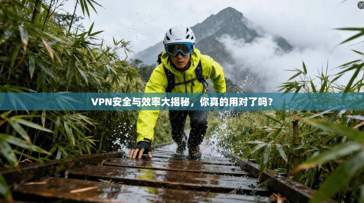 VPN安全与效率大揭秘，你真的用对了吗？