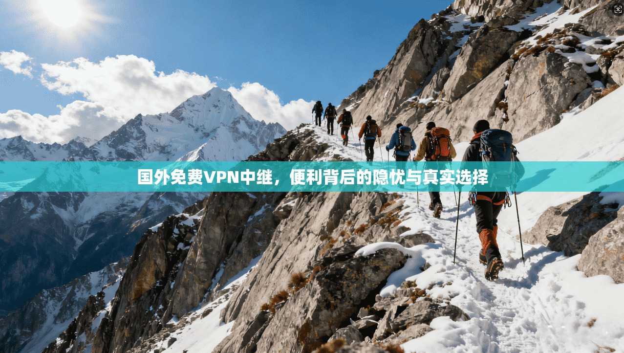 国外免费VPN中继，便利背后的隐忧与真实选择