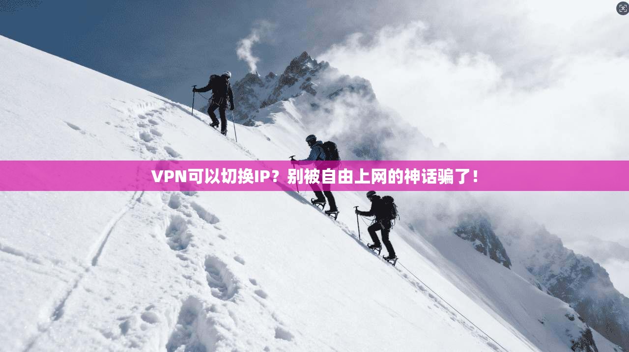 VPN可以切换IP？别被自由上网的神话骗了！
