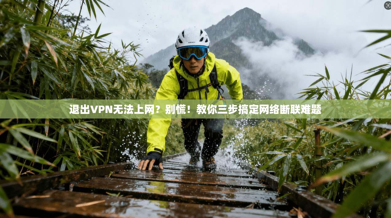 退出VPN无法上网？别慌！教你三步搞定网络断联难题