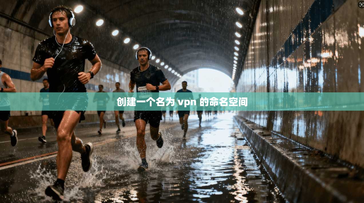 创建一个名为 vpn 的命名空间