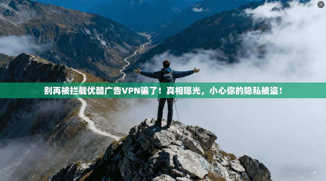 别再被拦截优酷广告VPN骗了！真相曝光，小心你的隐私被盗！