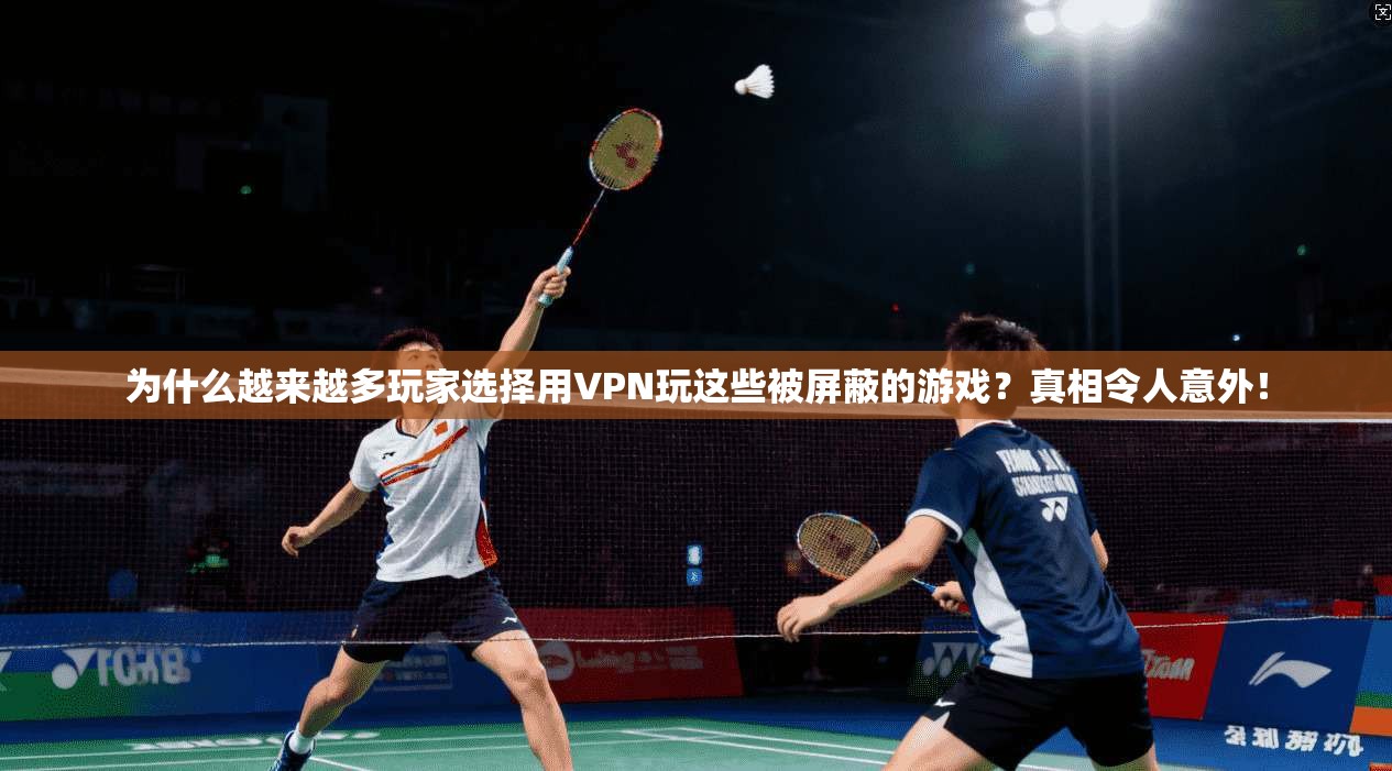 为什么越来越多玩家选择用VPN玩这些被屏蔽的游戏？真相令人意外！
