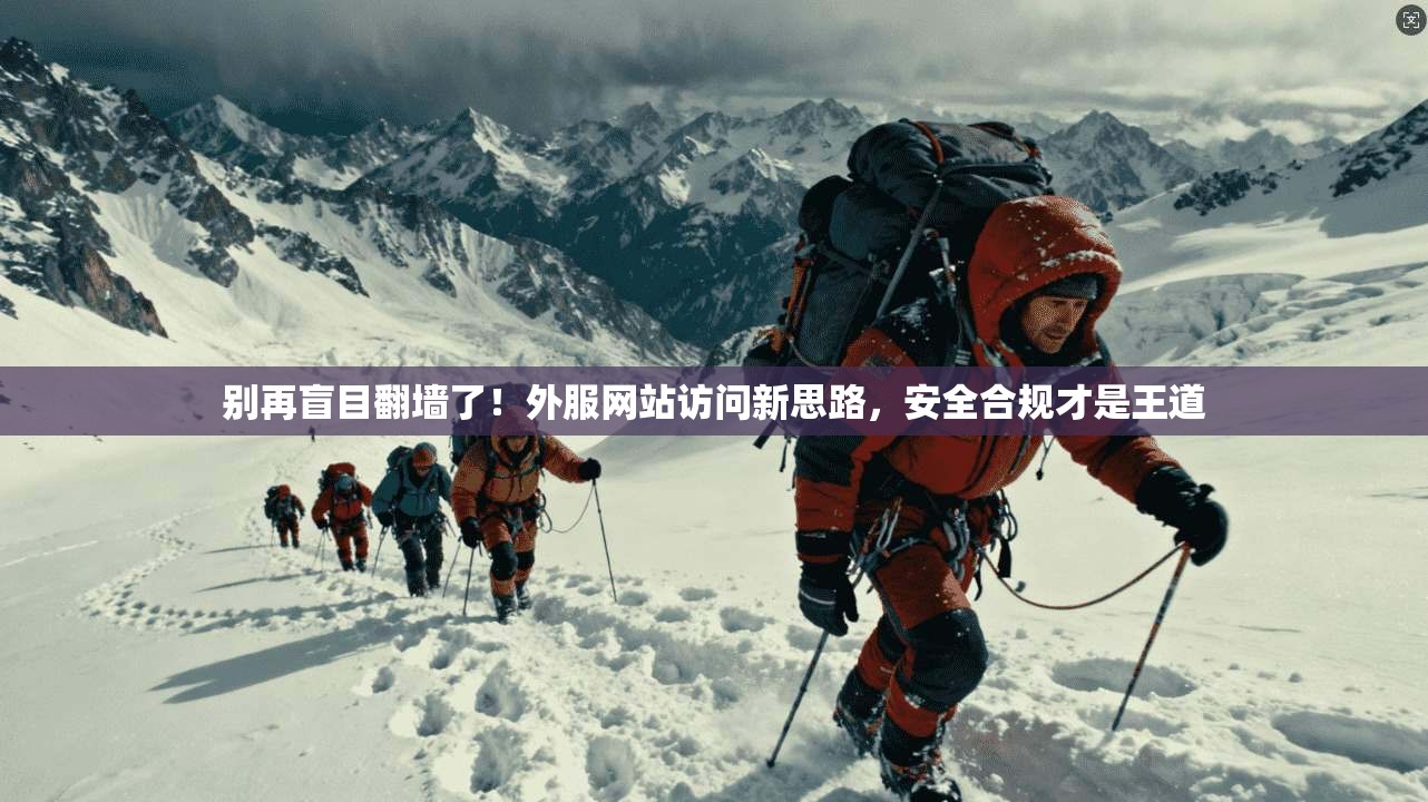 别再盲目翻墙了！外服网站访问新思路，安全合规才是王道
