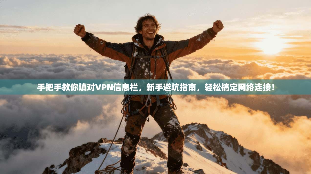 手把手教你填对VPN信息栏，新手避坑指南，轻松搞定网络连接！