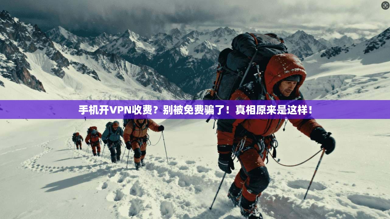 手机开VPN收费？别被免费骗了！真相原来是这样！