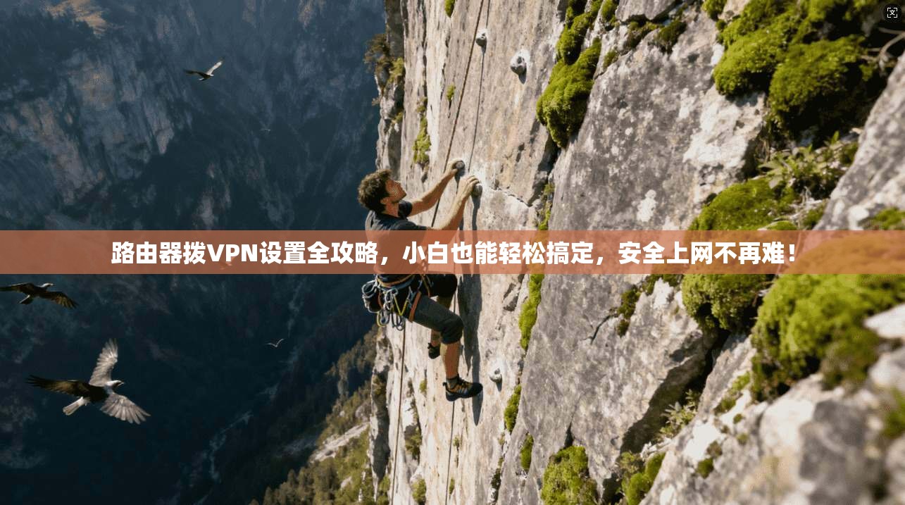 路由器拨VPN设置全攻略，小白也能轻松搞定，安全上网不再难！