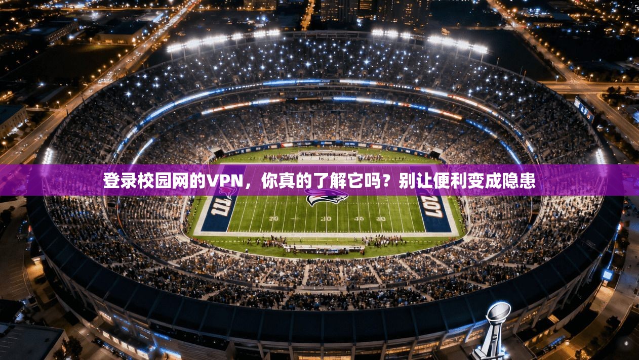 登录校园网的VPN，你真的了解它吗？别让便利变成隐患