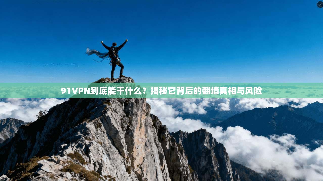91VPN到底能干什么？揭秘它背后的翻墙真相与风险