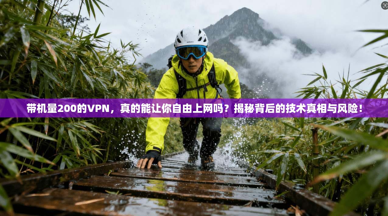 带机量200的VPN，真的能让你自由上网吗？揭秘背后的技术真相与风险！